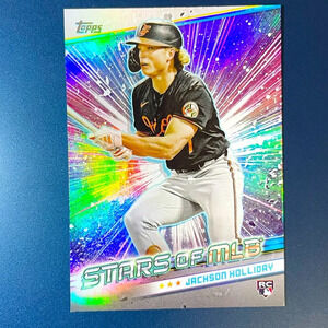 Jackson Holliday Stars of the MLB Insert 2024 Topps Series Update Orioles
